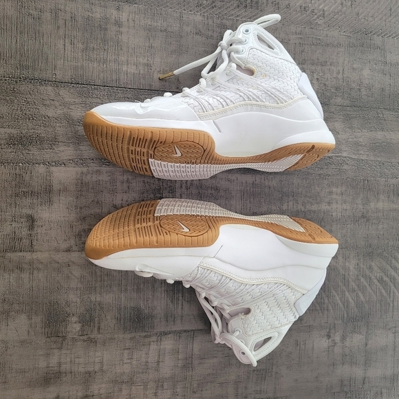 NIKE HYPERDUNK LUX 2016 Size 8 White - Picture 7 of 9